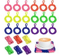 600 Pcs 10 Inch Pro Size Potholder Loom Loops Extra Large Weaving Loom Refill Loops Potholder Loom Knitting Colorful Loom Loops For Kids Ages 6-12 Adults Gift DIY Crafts Supplies Rainbow Colors
