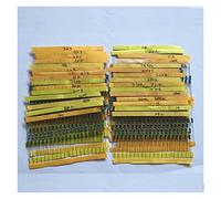 600 Pcs 30 Values X20pcs Each Value Metal Film Resistor Pack, 1/4W 1Percent Resistor Assorted Kit Set KzHgIdRY
