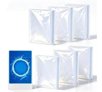 600 Pcs Clear Card Sleeves 66 x 91 mm, Standard Size Trading Card Protector, PP Penny Sleeves Fit for TCG, MTG, Sport, Collectible Game Cards, Acid Free Non-PVC for Trading Cards Storage & Display