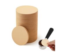 600 Pcs Coffee Filters Paper, 54mm Round Unbleached Coffee Filters, Disposable Natural Espresso Replacement Paper Filter Compatible With Aeropress Coffee Makers, Espresso Makers