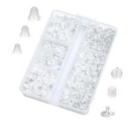 600 PCs Earring Backs for Stud Hook Post Earrings School Jewellery Making