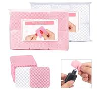 600 PCS Lint-Free Nail Wipes - Gel Removal Soft Pads for Manicure and Pedicure, Absorbent Nail Polish Remover Pads, Non-Woven Nail Wipe Pads, Salon Essential for Nail Varnish Removal and Cleaning