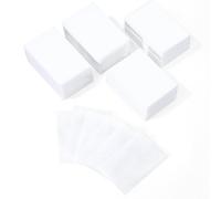 600 Pcs Lint Free Wipes For Nails, Lint-Free Nail Wipe Pads UV Gel Absorbent Remover Wipes for Nail, Eyelash, Lip, White