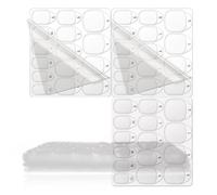 600 Pcs Nail Sticky Tabs for Press On Nails,Double Sided Jelly Nailglue Stickers,Fake Nail Adhesive Tabs Multiple Sizes Sticky Tab,Self-Adhesive Transparent nail tab,for Nails,Manicure DIY Decoration.