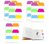 600 Pcs Page Markers Tabs,Colorful Post It Tabs,Multi-Purpose Sticky Tabs Page Markers, Page Labels for Book Labels Stickers Index Marks Office School