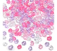 600 Pcs Plastic Diamonds Gems Bulk No Hole, Jewels Treasure Kids Large, Decorative Gemstones Acrylic for DIY Crafts Decoration