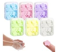 600 Pcs Portable Soap Sheets for Hand Washing, Mini Travel Soap Paper with Storage Case, Instant Dissolving Disposable Soap Leaves for Camping, Hiking, Outdoor Travel, Daily Use Adults & Kids