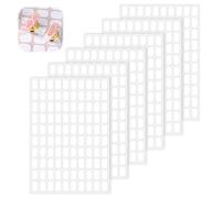 600 PCS Sticky Dots for Nails Double Sided Tape for Nails False Tip Double Sided Adhesive Tapes Pre-Cut Nail Display Strips for Nail Art Holder for Nail Design Salon Colors Showcase