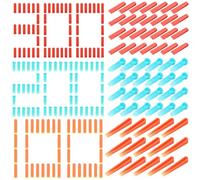 600 Pcs Tile Leveling System, Reusable Plastic Wedges for Levelling, Tile Leveling Tiles Leveler Wedges for Repair, Laying Tiles (30x7x0-5mm, 30x8x0-6mm, 58x9x0-10mm)