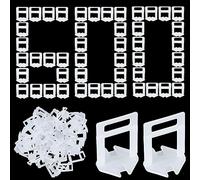 600 pcs Tile Spacer Clips,Tile Leveling System 2mm Tile leveller Base Adjuster Tile leveller for Floor tiling