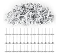 600 Pieces 1 Inch Wax Cotton Candle Wick with Wick Holder for DIY Craft