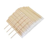 600 Pieces Pointed Cotton Buds for Nails, Mini Tips, Microblading Cotton Buds and Nail Polish Cleaning Tool, Fine Tip, Precision Micro Swabs for Makeup and Beauty