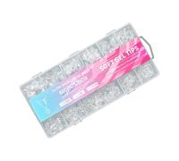 600 Pieces Short Half Covers Nails Tips Designed For Natural Fit And Easy Polish Application Great For Wedding Parties Beginner Friendly Nail Tips