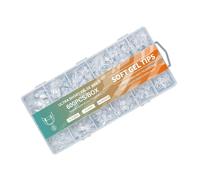 600 Pieces Short Half Covers Nails Tips Designed For Natural Fit And Easy Polish Application Great For Wedding Parties