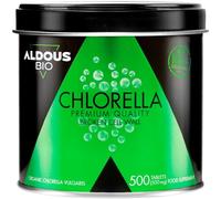 600 Pure Organic Chlorella Tablets - 3000mg per Dose - Broken Cell Wall -