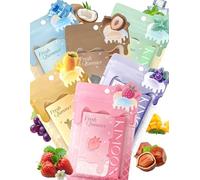600 Sheets Oil Blotting Paper with Patterns - Absorbs Excess Face Oil, Controls Shine, Gentle for Makeup Use