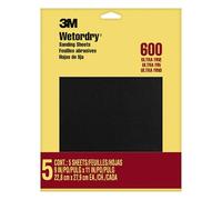 600 Wet-Or-Dry Sandpaper 5Pk