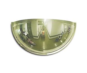 600 x 320 x 240h PANORAMIC 180 Half Dome Acrylic Mirror - 5m view distance