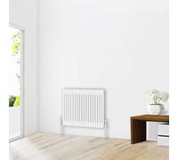 (600 x 830mm-2 Column) NRG Traditional White Bathroom Cast Iron Radiator