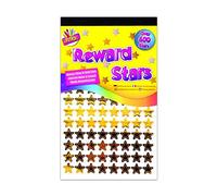 600 x Reward Star Stickers Silver Gold Bronze Home School Teacher Good Work