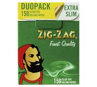 600 Zig Zag Green Regular Rolling Papers & 600 Swan Extra Slim Filter Tips