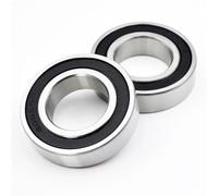 6000 6001 6002 6003 6004 6005 2RS Deep Groove Ball Bearings 2Pcs(6001-2RS 12x28x8mm)