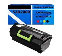 6000 Pages Compatible Toner Cartridge 52D2000 for Lexmark MS710dn/MS711dn/MS810dn/MS811dn/MS812de - Standard Yield Replacement