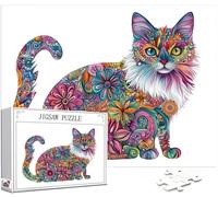 6000 pcs Piece Jigsaw Puzzles for Adults Strange Puzzle Cat Pattern Design, Piece Puzzle Educational Games, DIY Adult Crafts with Gift Box Packaging, Beautiful Decoration, Gifts, 179x105cm, Model407
