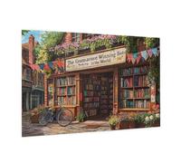 6000 Piece Jigsaw Puzzle Landscape Jigsaw Puzzles for Adults Library Impossible Puzzle Challenging High Difficulty Activity, Gift Box Packaging, Great Gift Idea for Family Friends 105x180 CM -737y