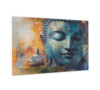 6000 Piece Jigsaw Puzzle The Buddha Jigsaw Puzzles for Adults Landscape Impossible Puzzle Challenging High Difficulty Activity, Gift Box Packaging, Great Gift Idea for Family Friends 105x180 CM -1472y