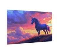 6000 Piece Jigsaw Puzzle Unicorn Jigsaw Puzzles for Adults Animal Impossible Puzzle Challenging High Difficulty Family Activity, Gift Box Packaging, Great Gift Idea for Family Friends 105x180 CM -223y
