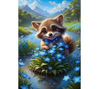 6000 Piece Jigsaw Puzzles for Adults Animals Flowers Rivers Challenging Puzzle Educational Games Puzzle for Adults 6000 Pieces Family Game Great Gift Idea, 70.5 x 41.3 inch