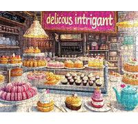 6000 Piece Jigsaw Puzzles for Adults, bread Cartoon Wooden Puzzle Hard Difficult Challenging Puzzle, jigsaw Puzzle 70.7 x 41.5 inches, Stress Relief Wall Decor, Educational Games, w0-633