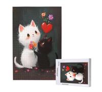 6000 Piece Jigsaw Puzzles for Adults,Cat Jigsaw Puzzles for Adults, Wooden Large Size Puzzle with Gift Box,Love Jigsaws for Family Educational Games, Unique Gifts for Women/Men, Home Wall Decor,ML-721