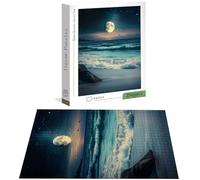 6000 Piece Jigsaw Puzzles for Adults, Dream Jigsaw Puzzles for Adults, Wooden Puzzle with Gift Box, Beach Jigsaws for Family Educational Games, Unique Gifts for Women/Men, Home Wall Decor H-6776