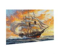 6000 Piece Jigsaw Puzzles for Adults Educational Game Jigsaw Puzzle, Jigsaw Puzzles for Adults 6000 At Sea Sailboat, Challenging/Brainteasing Adult Jigsaws, Suitable Relaxation, Creativity fr0-1006