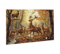 6000 Piece Jigsaw Puzzles for Adults Educational Game Jigsaw Puzzle, Jigsaw Puzzles for Adults 6000 Forest Deer, Challenging/Brainteasing Adult Jigsaws, Suitable for Relaxation, Creativity fr0-570