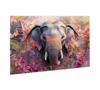 6000 Piece Jigsaw Puzzles for Adults Educational Game Jigsaw Puzzle, Jigsaw Puzzles for Adults 6000 Flower Elephant, Challenging/Brainteasing Adult Jigsaws, Suitable for Relaxation, Creativity fr0-811