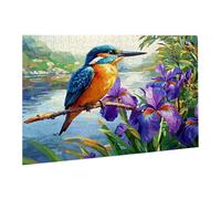 6000 Piece Jigsaw Puzzles for Adults Educational Game Jigsaw Puzzle, Jigsaw Puzzles for Adults 6000 Iris Birds, Challenging/Brainteasing Adult Jigsaws, Suitable for Relaxation, Creativity fr0-143