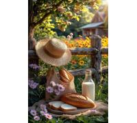 6000 Piece Jigsaw Puzzles for Adults - Flower Hat Bread - Eco Matte Anti-Glare Print, Precision Fit Interlocking Pieces with Letter Zone Backing 70.5x41.3 inch