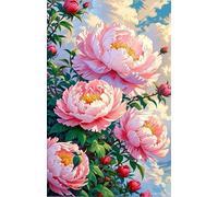 6000 Piece Jigsaw Puzzles for Adults Peony Flower Challenging Puzzle Educational Games Puzzle for Adults 6000 Pieces Family Game Great Gift Idea, 70.5 x 41.3 inch