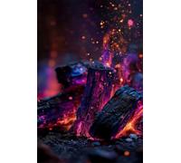 6000 Piece Jigsaw Puzzles for Adults - Purple Campfire - Eco Matte Anti-Glare Print, Precision Fit Interlocking Pieces with Letter Zone Backing 70.5x41.3 inch