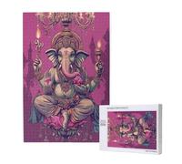 6000 Piece Jigsaw Puzzles for Adults Religion Jigsaw Comes with Packaging Box and Reference Pictures,Fun and Joyful Family Entertainment Games,Challenging Adult Puzzles Gift Home Decor Elephant M-1134
