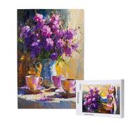 6000 Piece Jigsaw Puzzles for Adults,Retro Jigsaw Puzzles for Adults, Wooden Puzzle with Gift Box,Coffee Jigsaws for Family Educational Games, Unique Gifts for Women/Men, Home Wall Decor,ML-1089