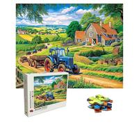 6000 Piece Jigsaw Puzzles for Adults Tractor - Wooden Puzzles for Adults - Farm Puzzle 70.7 X 41.5 Inch - Jigsaw Games for Adult - Extra Fun Challenges - Creativity Gifts for Men and Women 8p-669