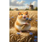 6000 Piece Jigsaw Puzzles for Adults Wheat Field Animals Challenging Puzzle Educational Games Puzzle for Adults 6000 Pieces Family Game Great Gift Idea, 70.5 x 41.3 inch