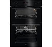 Aeg DCE531160B Multifunction double oven with Retractable Rotary Controls