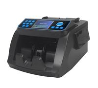 6000E Euro Money Counter Fake Notes Detector Mixed Value Amount Counter Counting Machine