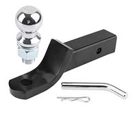 6000lbs Heavy Duty Steel 2Inch Trailer Ball Mount Tongue Hitch Receiver for Towing Towbar Caravan Truck with Hitch Kit