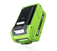 6000mAh 40V Li-Ion Replacement for Greenworks 40V Battery Compatible with GreenWorks Battery 29462 29472 29252 25312 25322 20202 20642 21242 22272 27062